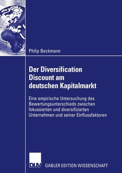 Der Diversification Discount am deutschen Kapitalmarkt - Beckmann, Philip