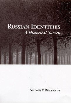 Russian Identities - Riasanovsky, Nicholas V.