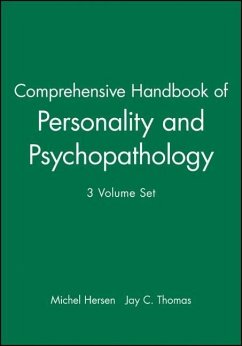 Comprehensive Handbook of Personality and Psychopathology, Set - Hersen, Michel / Thomas, Jay C. (Hgg.)