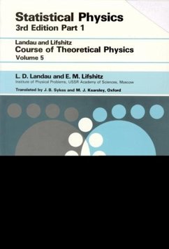 Statistical Physics - Landau, L D (Institute of Physical Problems, U.S.S.R. Academy of Sci; Lifshitz, E.M.