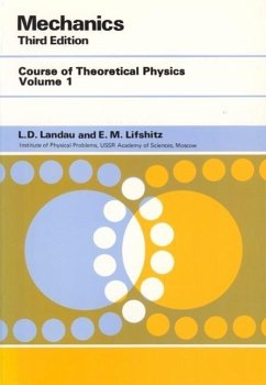 Mechanics - Landau, L D (Institute of Physical Problems, U.S.S.R. Academy of Sci; Lifshitz, E.M.