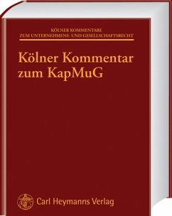 Kölner Kommentar zum Kapitalanleger-Musterverfahrensgesetz (KapMuG)