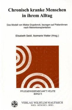 Chronisch kranke Menschen in ihrem Alltag Chronisch kranke Menschen in ihrem Alltag