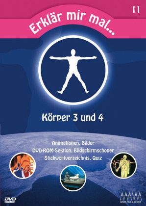 Der Körper 3 und 4, 1 DVD, Deutsch-Englisch-Französisch