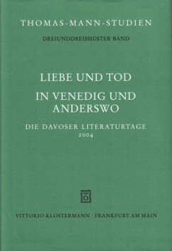 Cover Liebe und Tod - in Venedig und anderswo