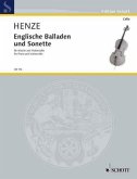 Englische Balladen und Sonette, Klavier und Violoncello