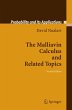 The Malliavin Calculus and Related... - Bild 1
