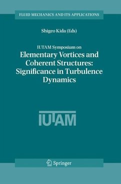 IUTAM Symposium on Elementary Vortices and Coherent Structures: Significance in Turbulence Dynamics - Kida, Shigeo (ed.)
