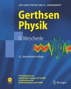 Gerthsen Physik, m. CD-ROM - Gerthsen, Christian (Begr.)