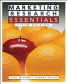 Marketing Research Essentials - McDaniel, Carl / Gates, Roger