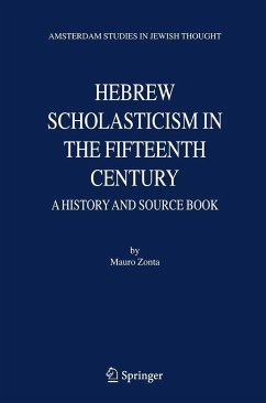 Hebrew Scholasticism in the Fifteenth Century - Zonta, Mauro