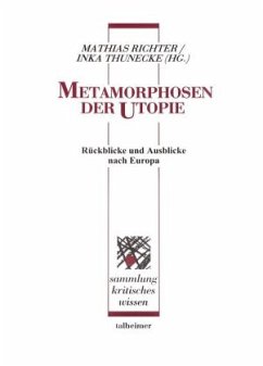 Cover Metamorphosen der Utopie