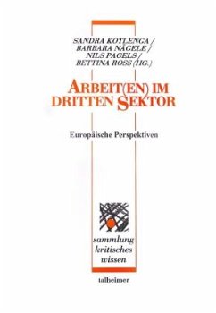 Cover arbeit(en) im dritten sektor - europäische perspektiven