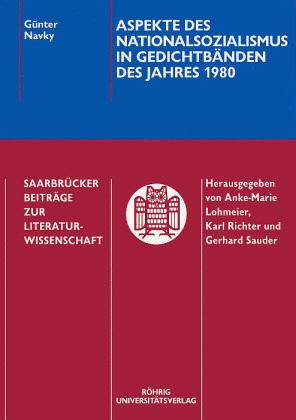 Aspekte des Nationalsozialismus in Gedichtbänden des Jahres 1980