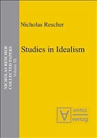 Studies in Idealism