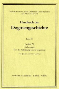 Sakramente. Eschatologie / Handbuch der Dogmengeschichte 4, Faszikel.7d