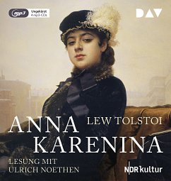 Anna Karenina, 4 mp3-CDs - Tolstoi, Leo