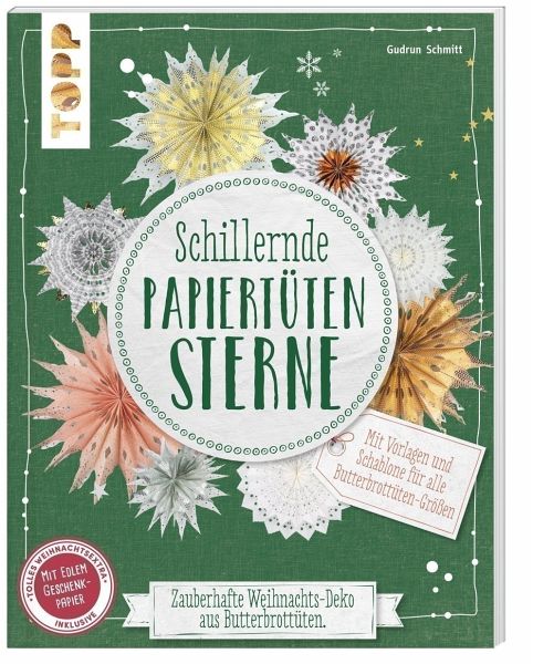 Schillernde Papiertüten-Sterne - Schmitt, Gudrun