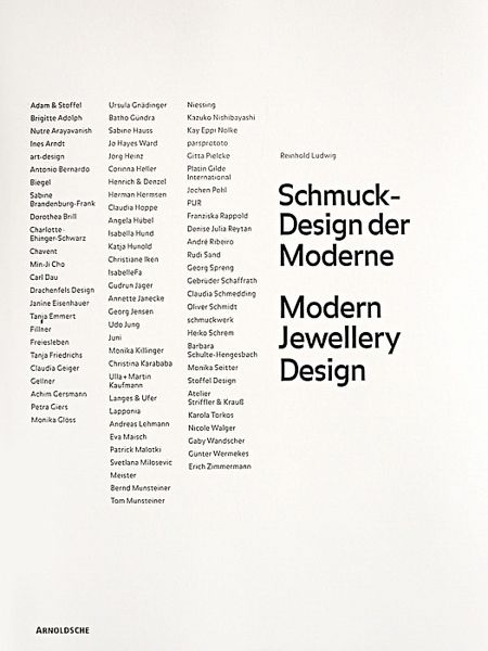 Schmuck-Design der Moderne - Ludwig, Reinhold