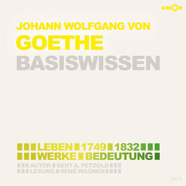 Basiswissen Johann Wolfgang von Goethe, 2 CDs - Petzold, Bert Alexander