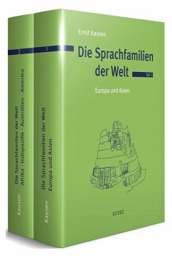 Die Sprachfamilien der Welt, 2 Bände - Kausen, Ernst
