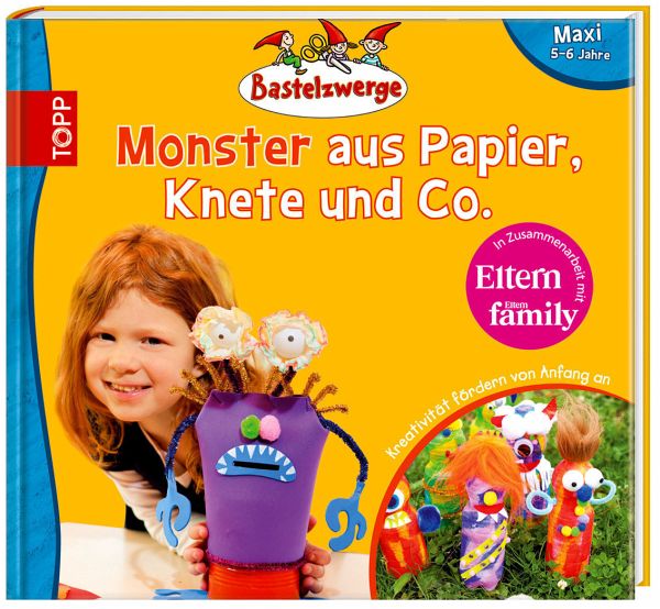 Maxi - Monster aus Papier, Knete & Co. - Grimm, Sandra; Schmitt, Gudrun