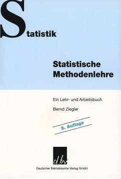Statistische Methodenlehre - Ziegler, Bernd
