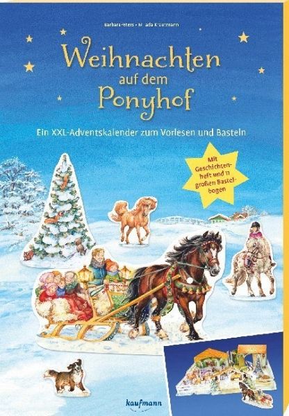Weihnachten auf dem Ponyhof - Peters, Barbara; Krautmann, Milada