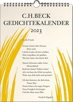 C.H.Beck Gedichtekalender 2023