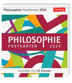 Philosophie Postkartenkalender 2024