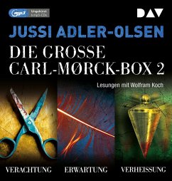 Die große Carl-Mørck-Box 2, 6 mp3-CDs - Adler-Olsen, Jussi