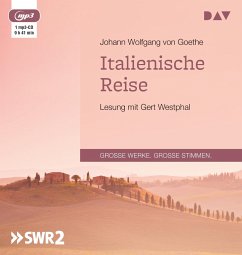 Italienische Reise, mp3-CD - von Goethe, Johann Wolfgang