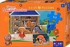 Unser Sandmännchen, 2 x 24-Teile Puzzles, Puzzle