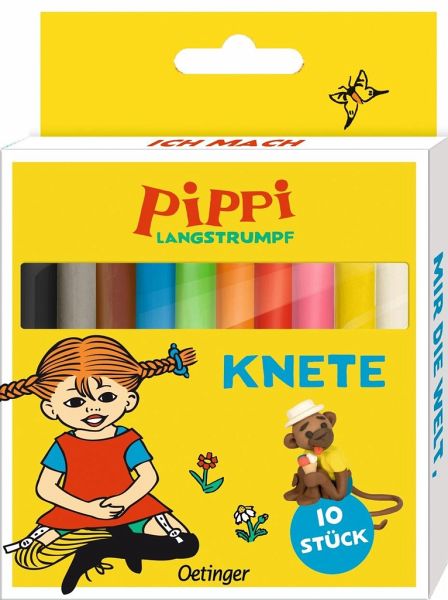 Pippi Langstrumpf Knete
