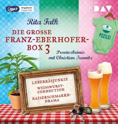 Die große Franz-Eberhofer-Box 3, 3 mp3-CDs - Falk, Rita