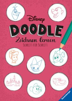 Doodle zeichnen lernen Schritt für Schritt - Disney