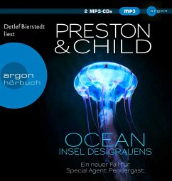 OCEAN Insel des Grauens, 2 mp3-CDs - Preston, Douglas; Child, Lincoln