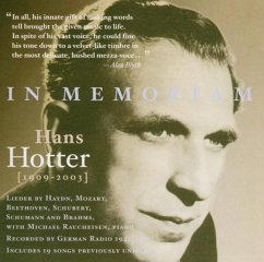 Cover In Memoriam Hans Hotter