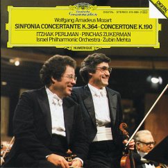 Sinfonia Concertante Kv 364/+ - Perlman,I./Zukerman/Metha/Ipo