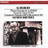 Schubert: Piano Sonata in A, D.959/No.20, Hungarian Melody, 16 German Dances etc.