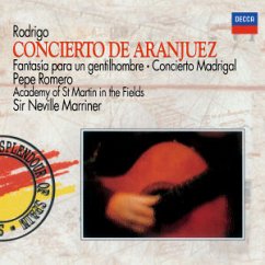 Rodrigo: Concierto de Aranjuez, Fantasía para un gentilhombre, Concierto Madrigal