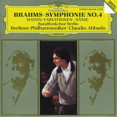Cover Brahms: Symphony No.4 In E Minor, Op. 98, Haydn Variations, Op. 56a, Nänie, Op. 82