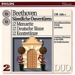 Beethoven: Complete Overtures/12 Minuets/12 German Dances etc. - Masur,Kurt/Gol/Marriner,Nevill