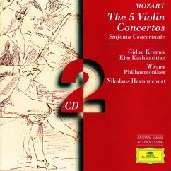 Violinkonzerte 1-5 (Ga)/Sinfonia Concertante Kv364 - Kremer,Gidon/Harnoncourt,Nikolaus/Wp