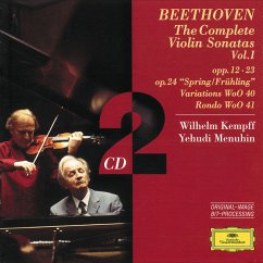 Violinsonaten 1-5/Variationen/Rondo - Kempff,Wilhelm/Menuhin,Yehudi