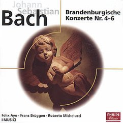 Die Brandenburgischen Konzerte Nr. 4, Nr. 5 und Nr. 6 Cover Die Brandenburgischen Konzerte Nr. 4, Nr. 5 und Nr. 6