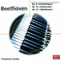 Cover Beethoven: Klaviersonaten Nr. 8, 15, 21 & 22