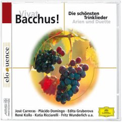 Cover Vivat Bacchus! Die schönsten Trinklieder, Arien und Duette