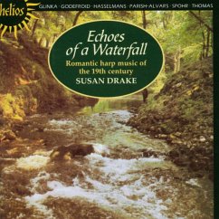 Cover Echoes Of A Waterfall-Romant Harfenmusik