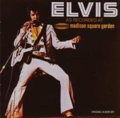 Cover Elvis As Recorded At Madison Square Garden